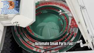 وحدة تغذية ذات غطاء اهتزازي CE وحدة تغذية أوتوماتيكية ذات أجزاء صغيرة ذات كفاءة عالية